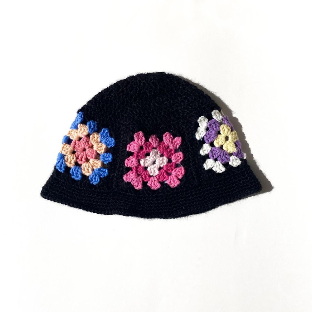 Handmade crochet bucket hat